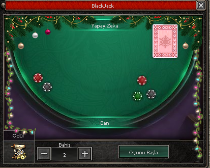 BlackJack Sistemi