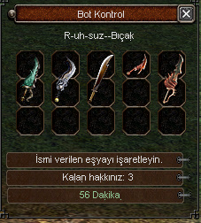 Bot Kontrol Sistemi